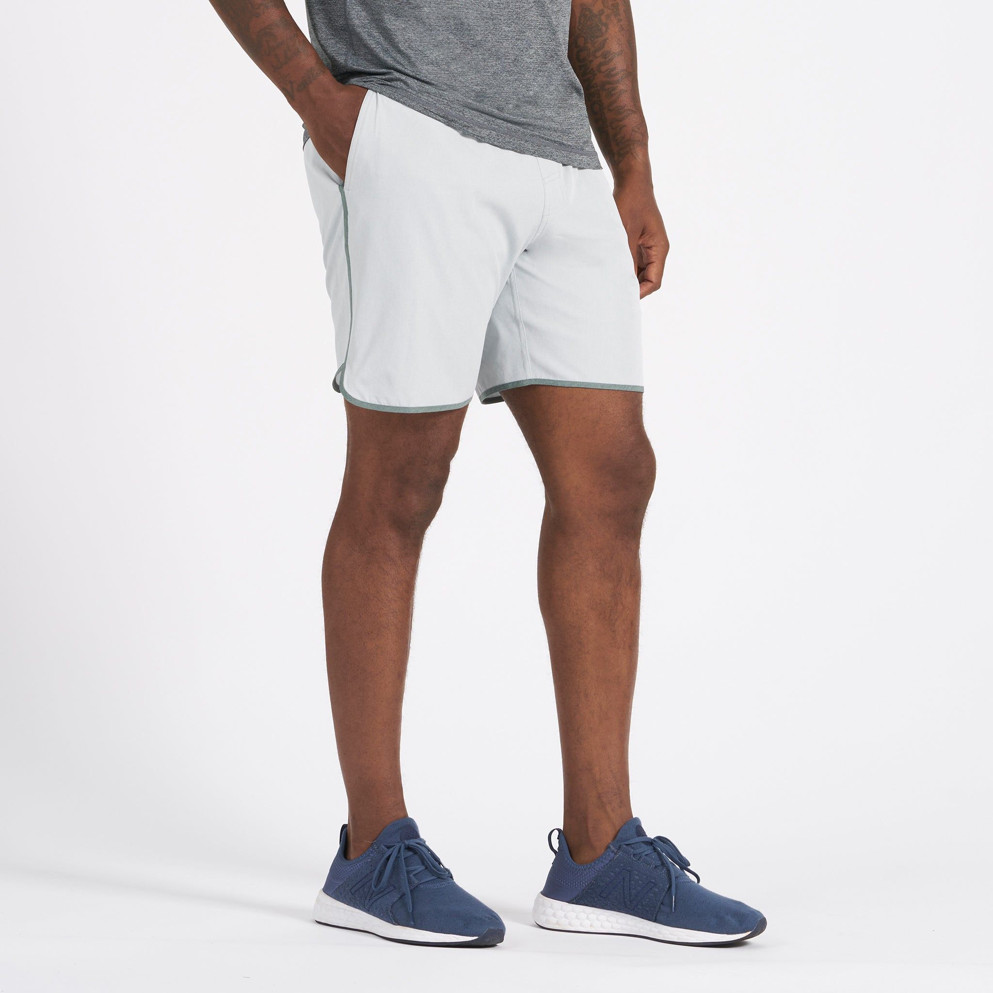 Banks Short | Mineral Linen Texture sold by Vuori product image thumbnail 3