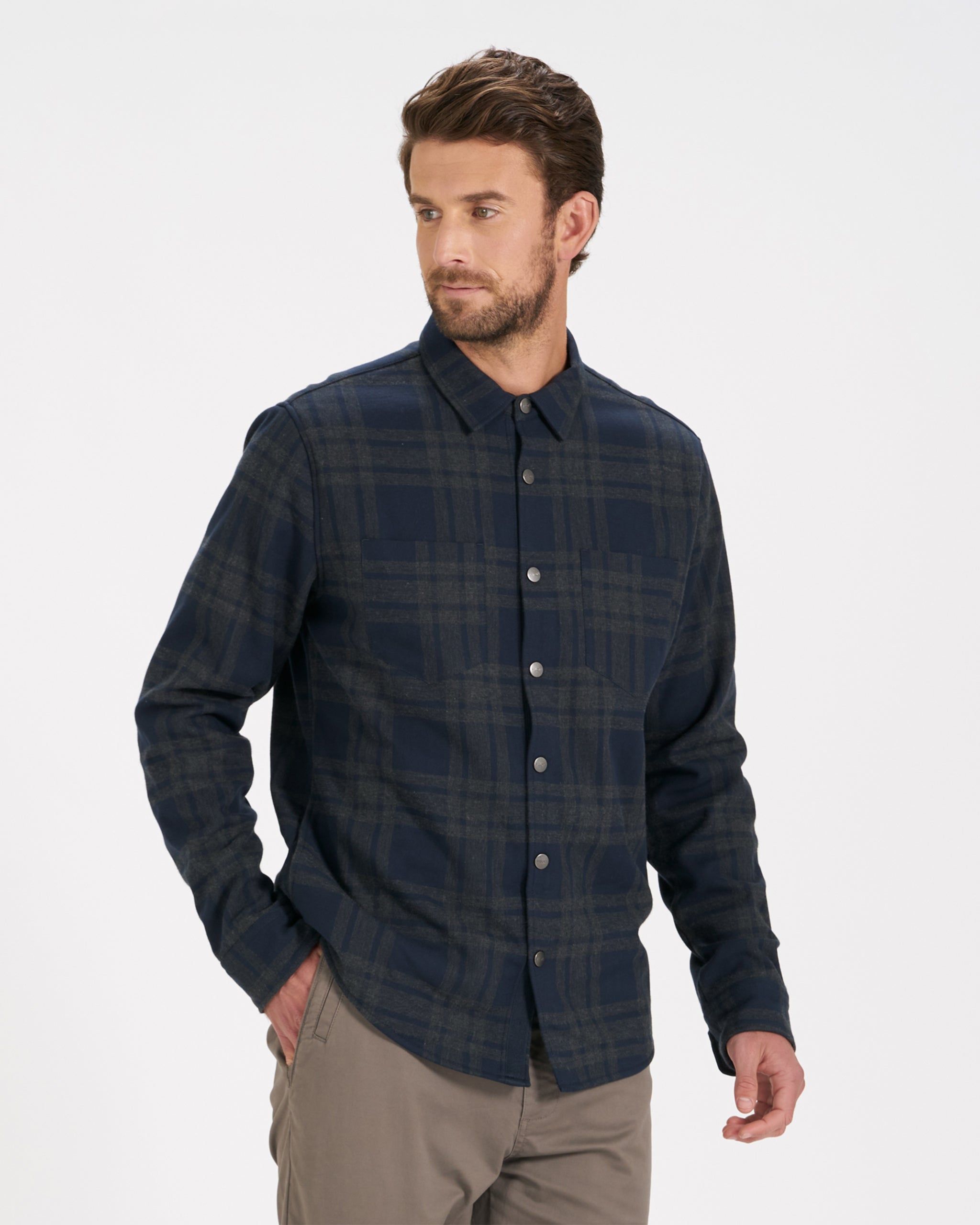 Range Shirt Jacket | Ink sold by Vuori product image thumbnail 2