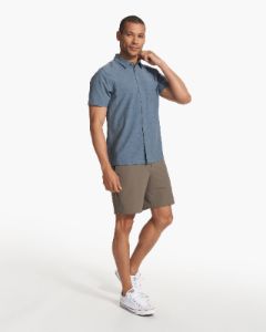 Short Sleeve Bridge Button Down | Lake Daggers sold by Vuori