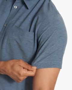 Short Sleeve Bridge Button Down | Lake Daggers sold by Vuori