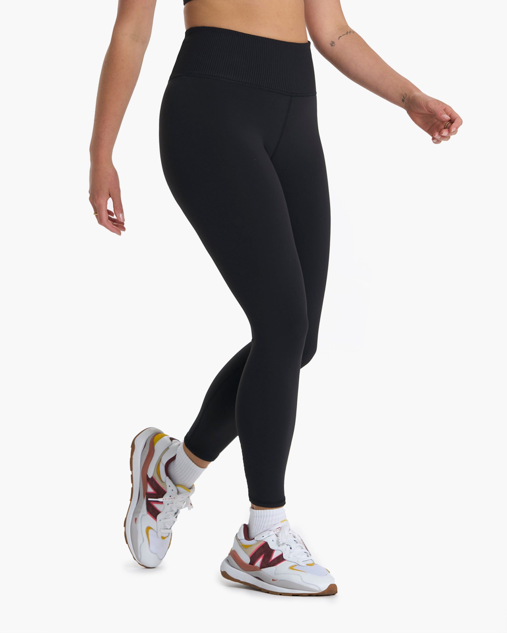 Rib Studio Legging | Black sold by Vuori product image thumbnail 4