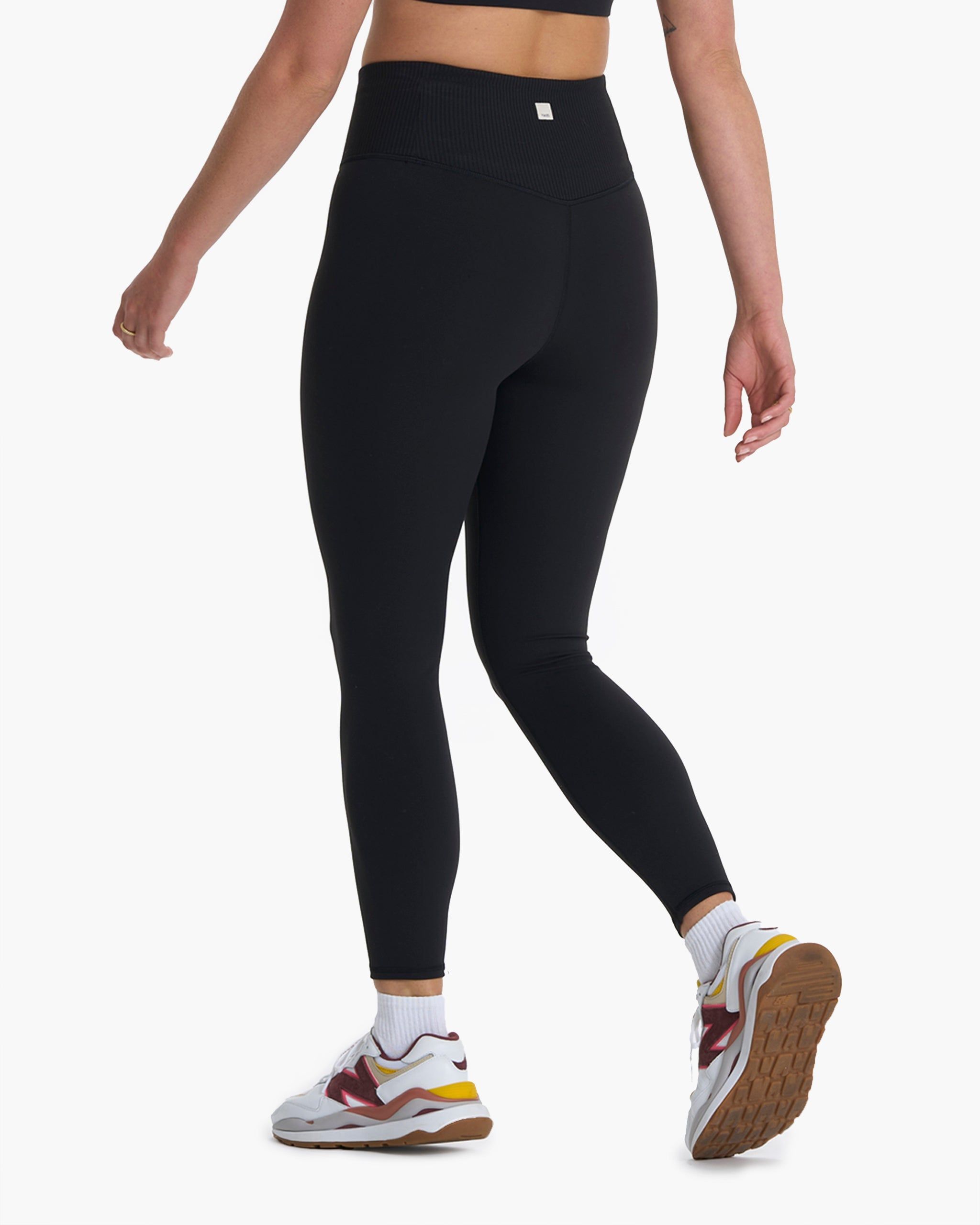 Rib Studio Legging | Black sold by Vuori product image thumbnail 3
