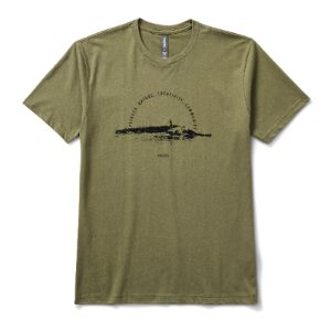Sun Sets Tee | Army sold by Vuori
