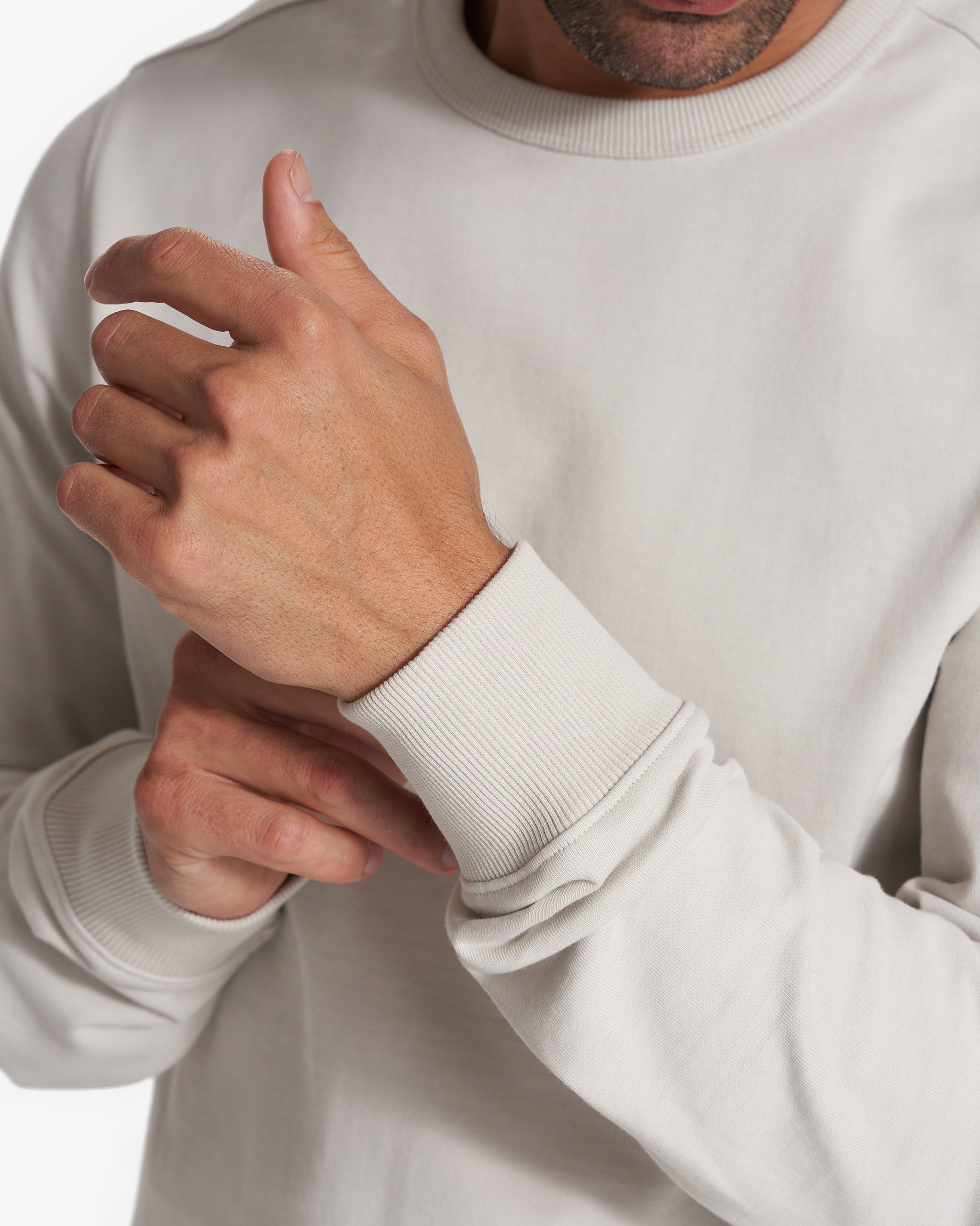 Belleview Crew | Salt sold by Vuori product image thumbnail 3