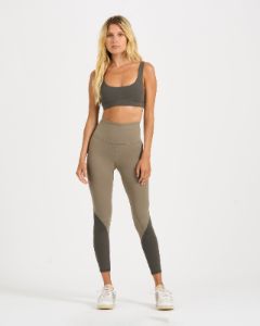 Colorblock Studio Legging | Light Oregano sold by Vuori