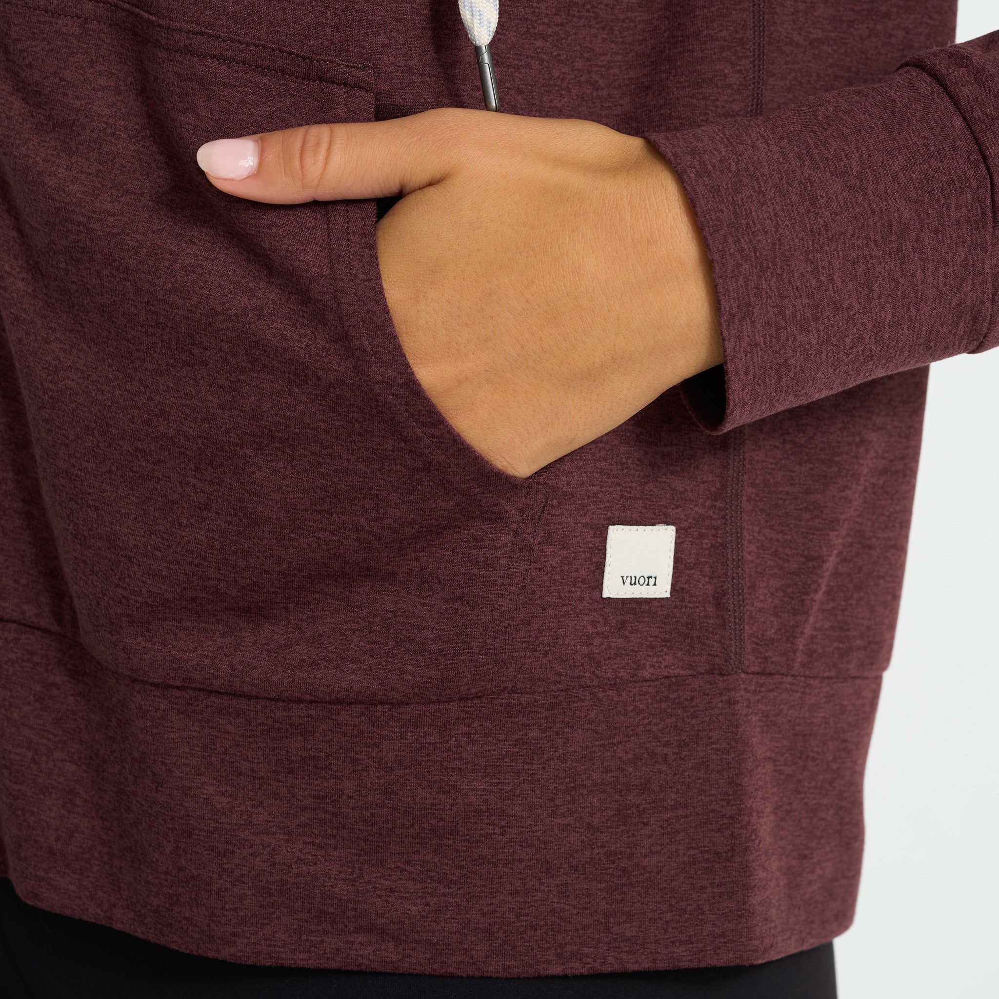 Halo Performance Hoodie 2.0 | Ruby Heather sold by Vuori product image thumbnail 5