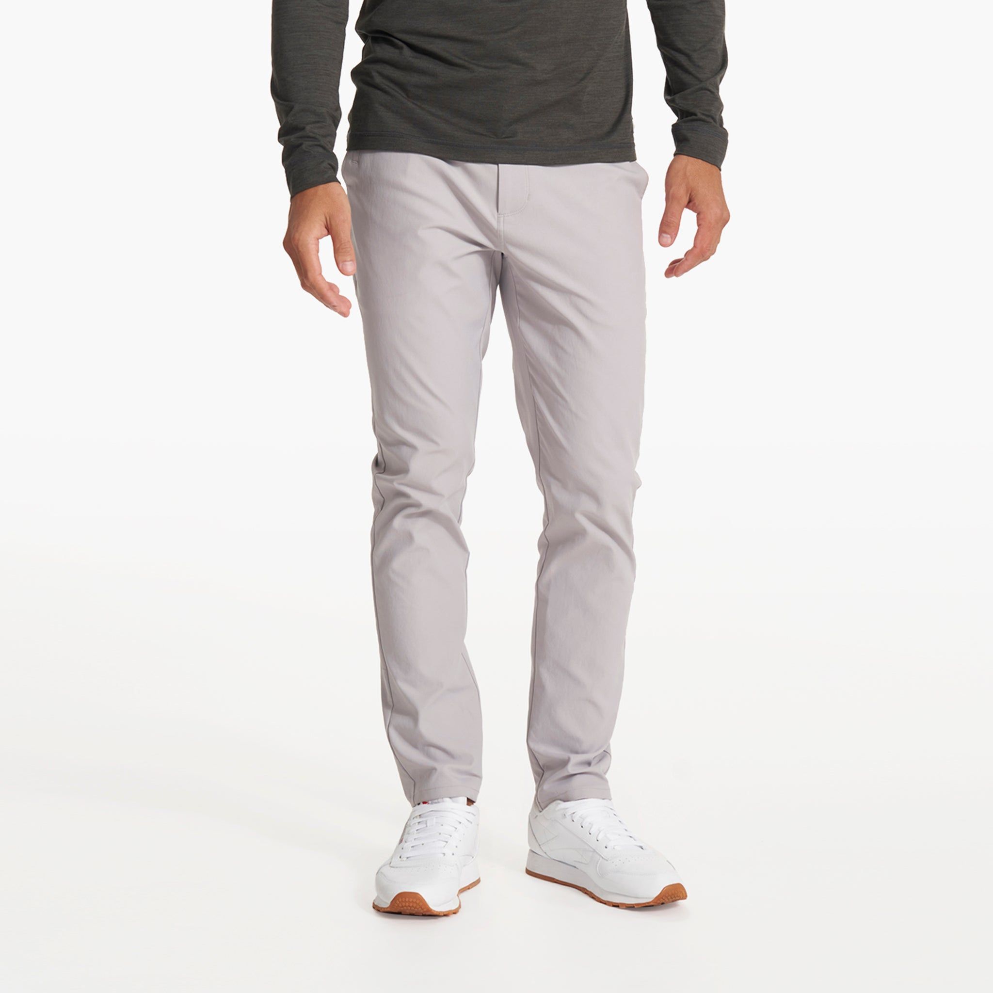 Cascade Tech Chino Pant | Fog sold by Vuori product image thumbnail 2