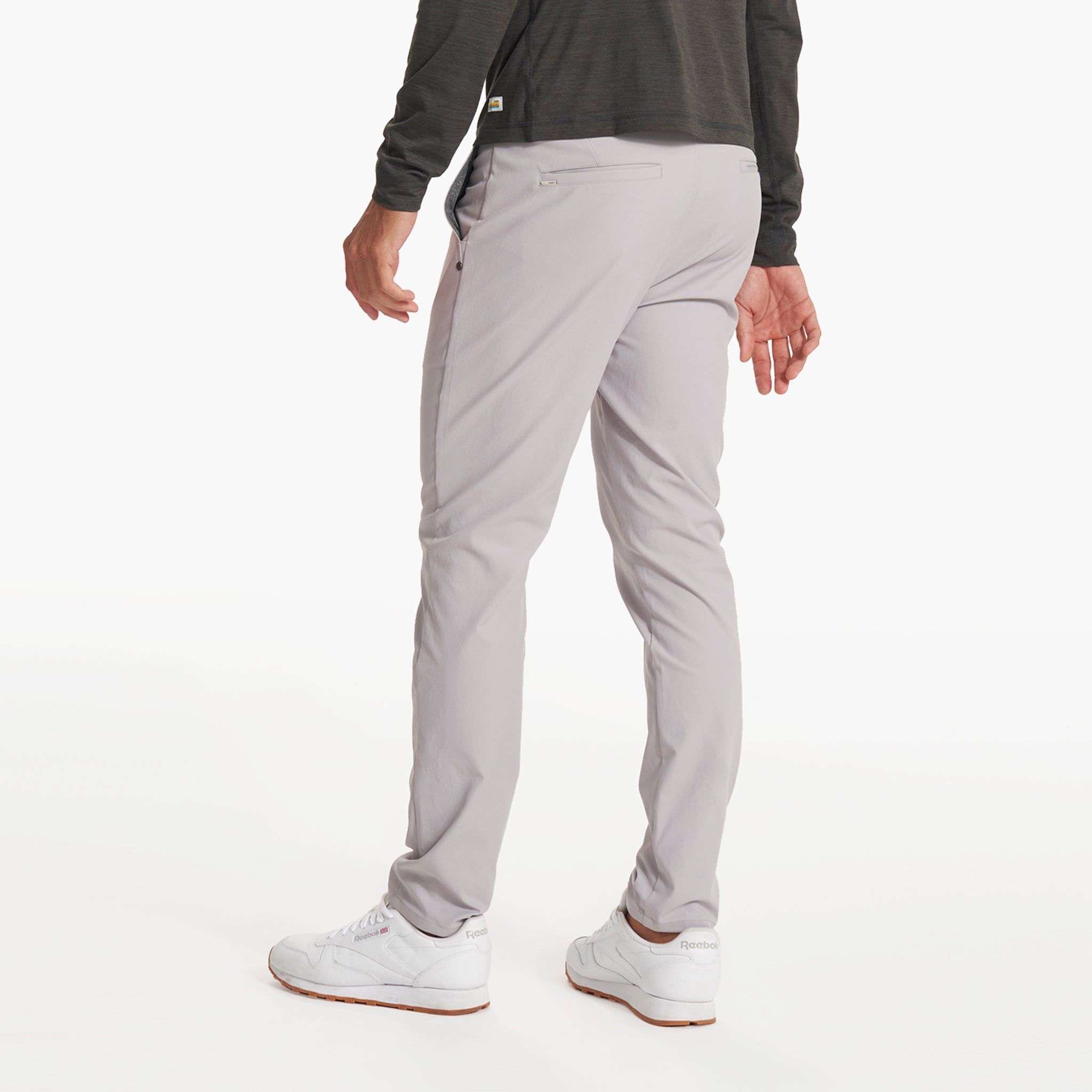 Cascade Tech Chino Pant | Fog sold by Vuori product image thumbnail 4