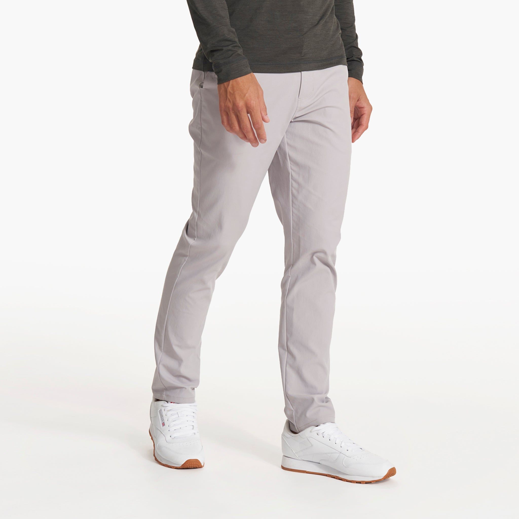 Cascade Tech Chino Pant | Fog sold by Vuori product image thumbnail 3