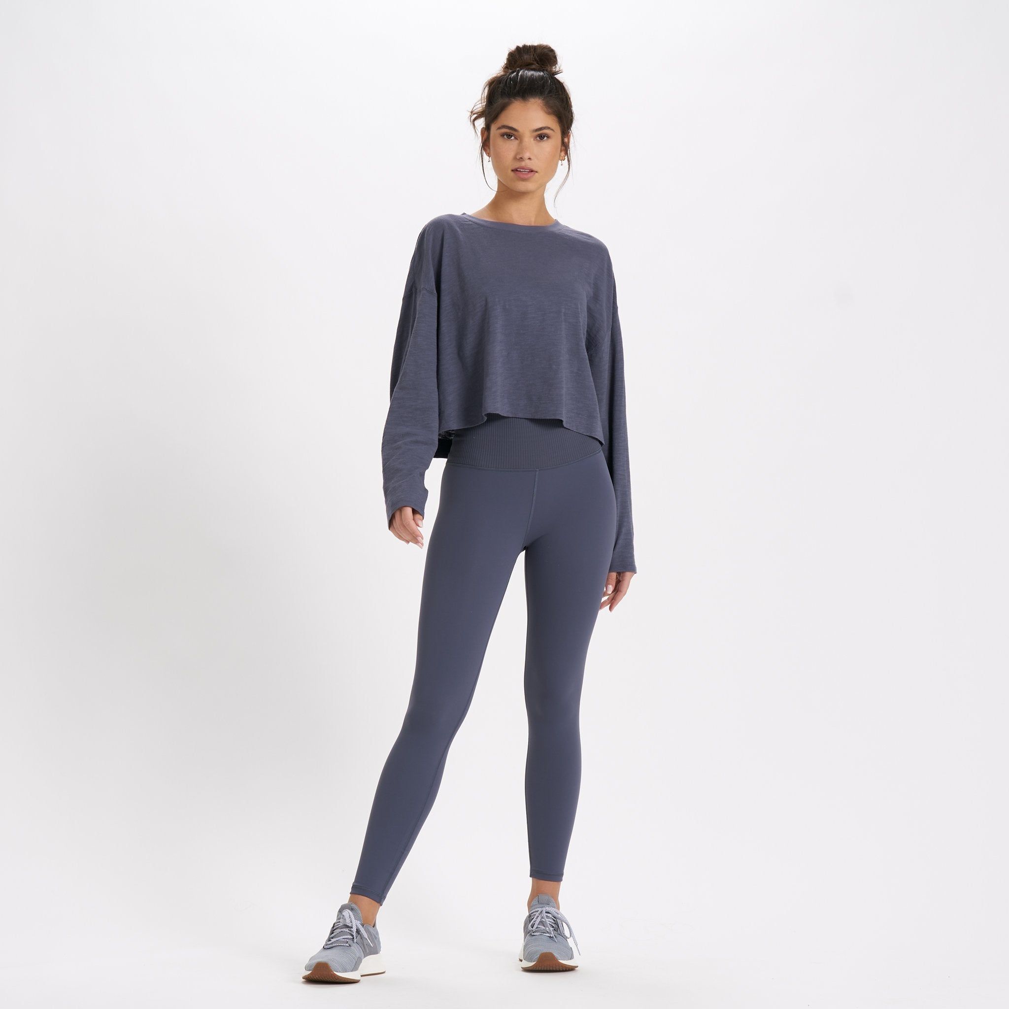 Long-Sleeve Sundown Tee | Azure sold by Vuori product image thumbnail 4