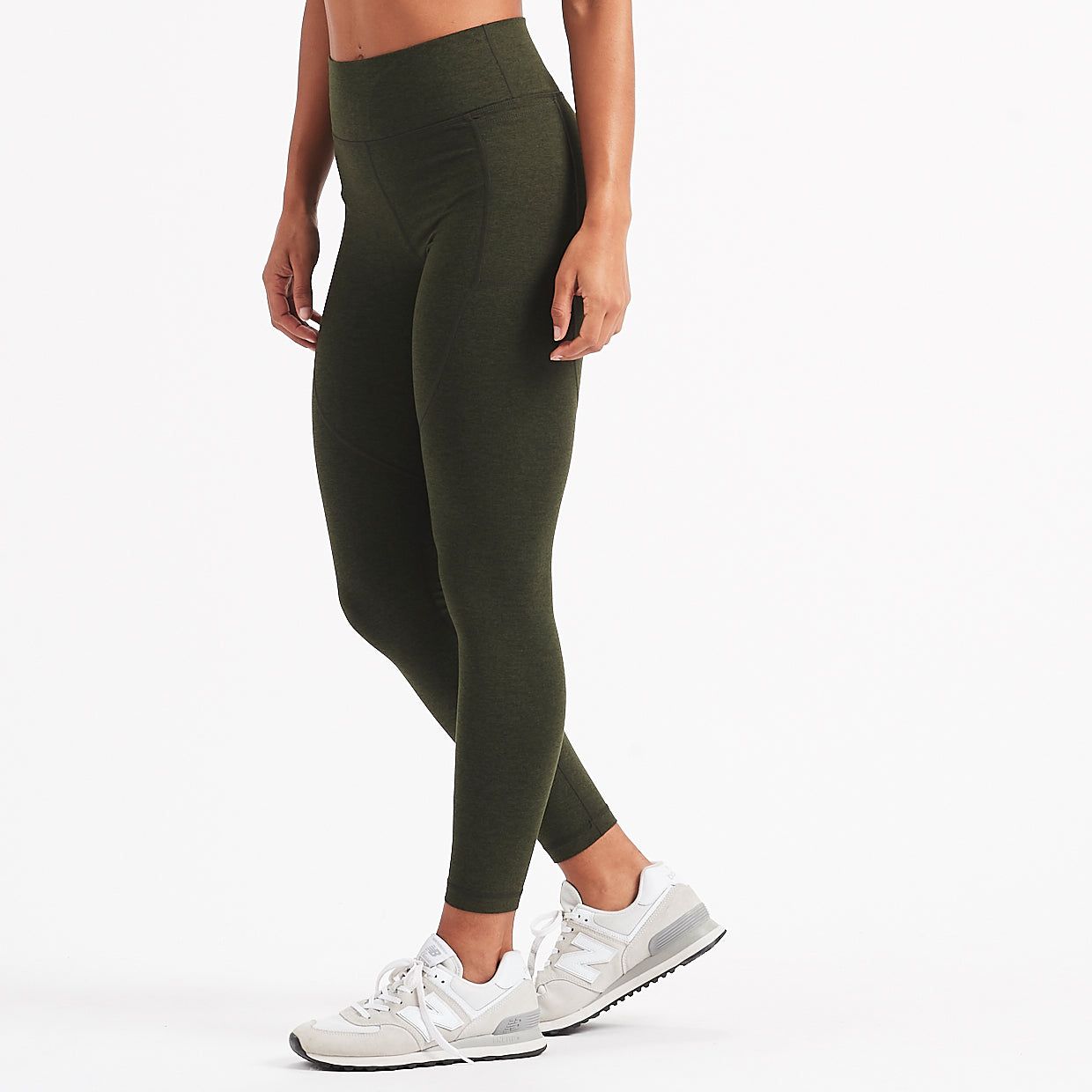 Elevation Performance Legging | Evergreen Heather sold by Vuori product image thumbnail 2