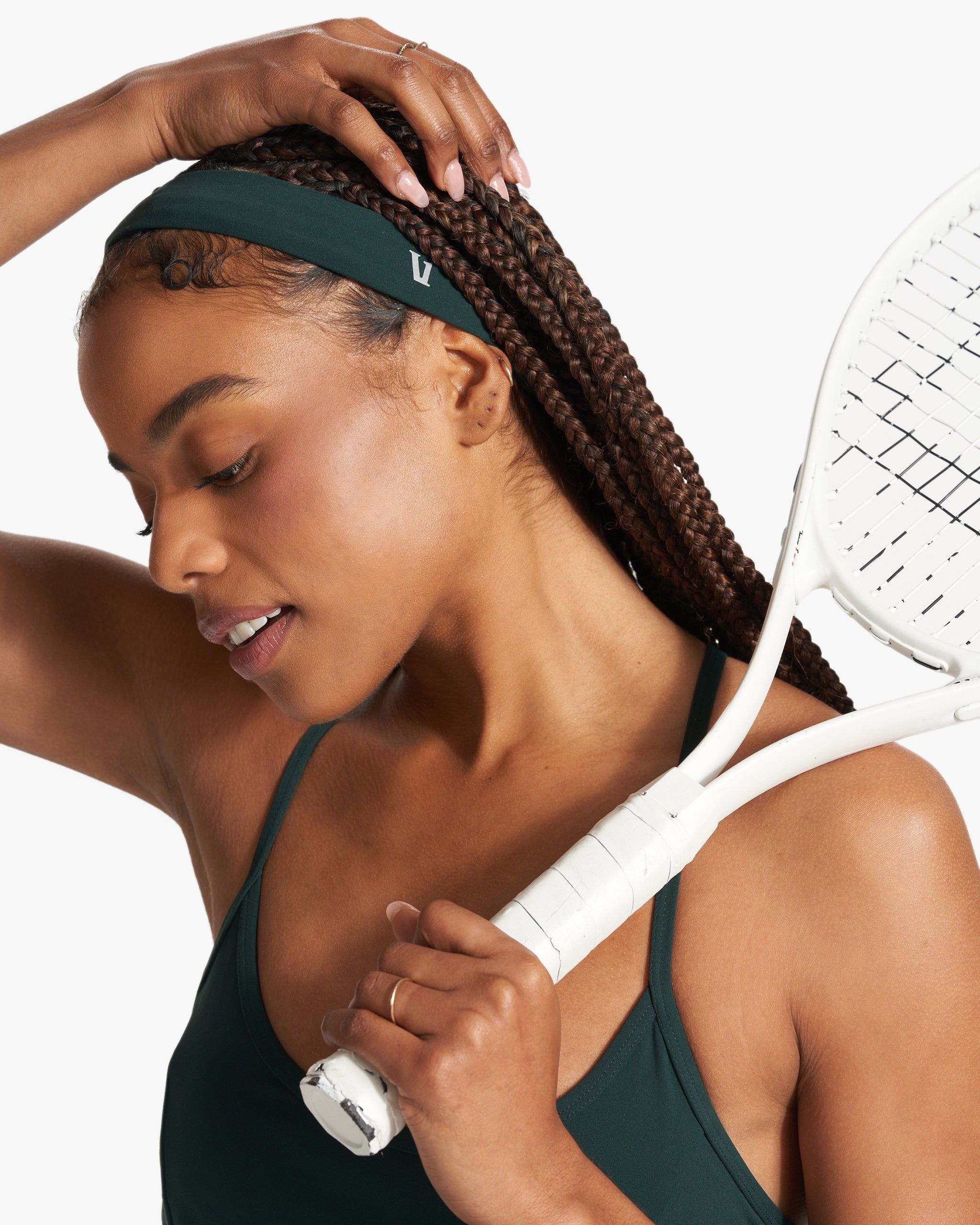 Volley Headband | Grass sold by Vuori product image thumbnail 3