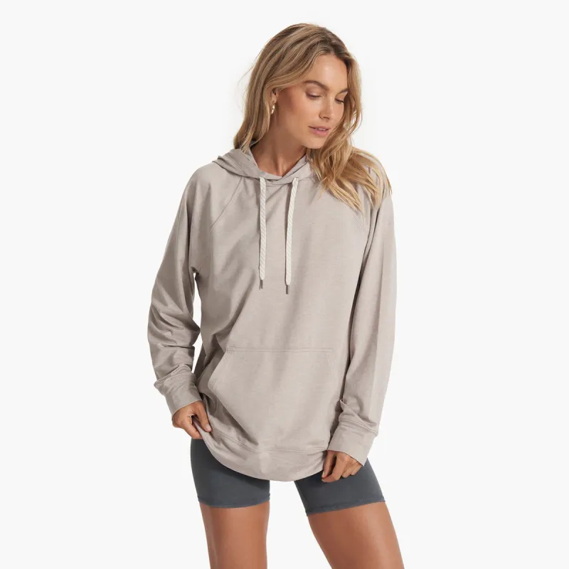 Halo Oversized Hoodie | Oyster Heather sold by Vuori