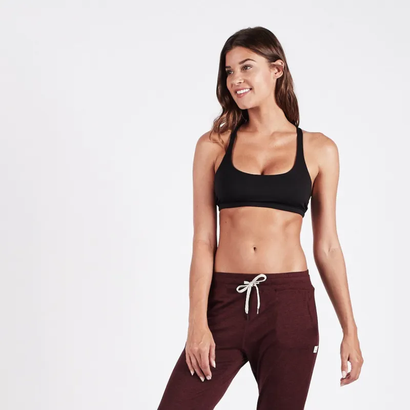Axis Sports Bra | Black sold by Vuori