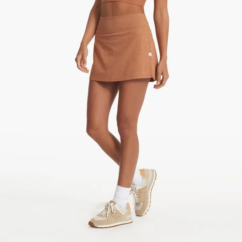 Halo Performance Skirt | Palo Santo Heather sold by Vuori