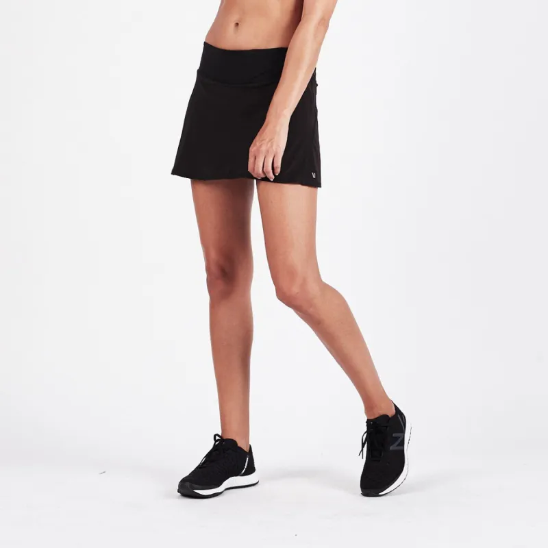 Revolve Performance Skirt | Black sold by Vuori