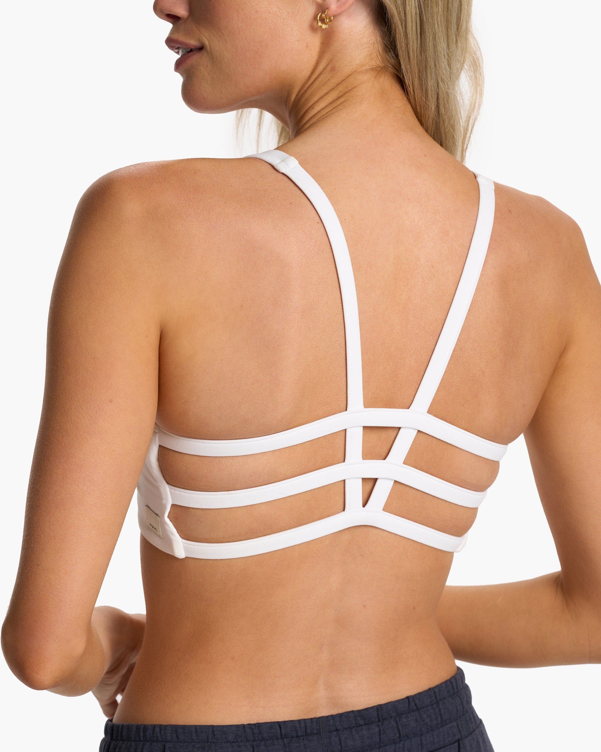 Yosemite Bra | White sold by Vuori product image thumbnail 6