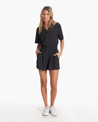 Villa Romper | Black sold by Vuori