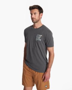 TRTS Block Tee | Charcoal sold by Vuori