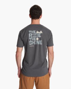 TRTS Block Tee | Charcoal sold by Vuori