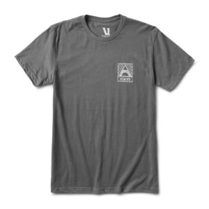 Geometric Pocket Tee | Charcoal sold by Vuori