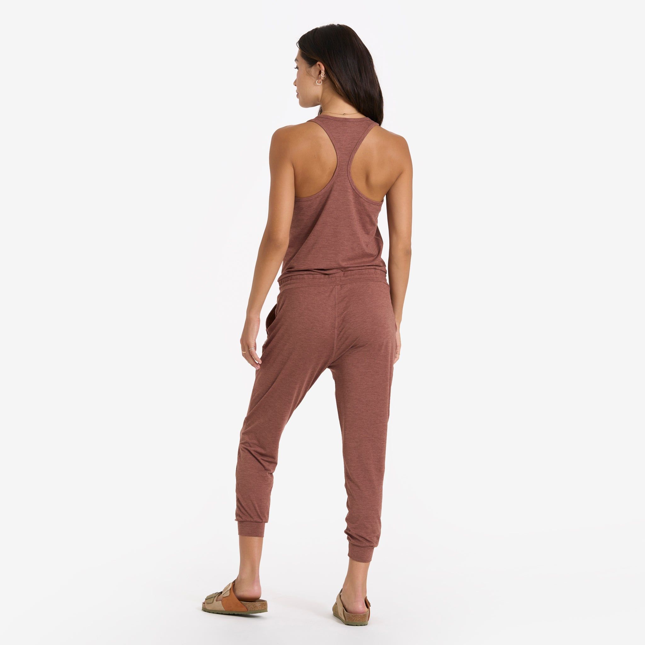 Lux Jumpsuit | Terracotta Heather sold by Vuori product image thumbnail 2