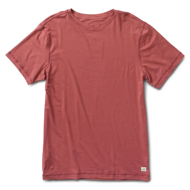 Tuvalu Tee | Saltwater Red sold by Vuori
