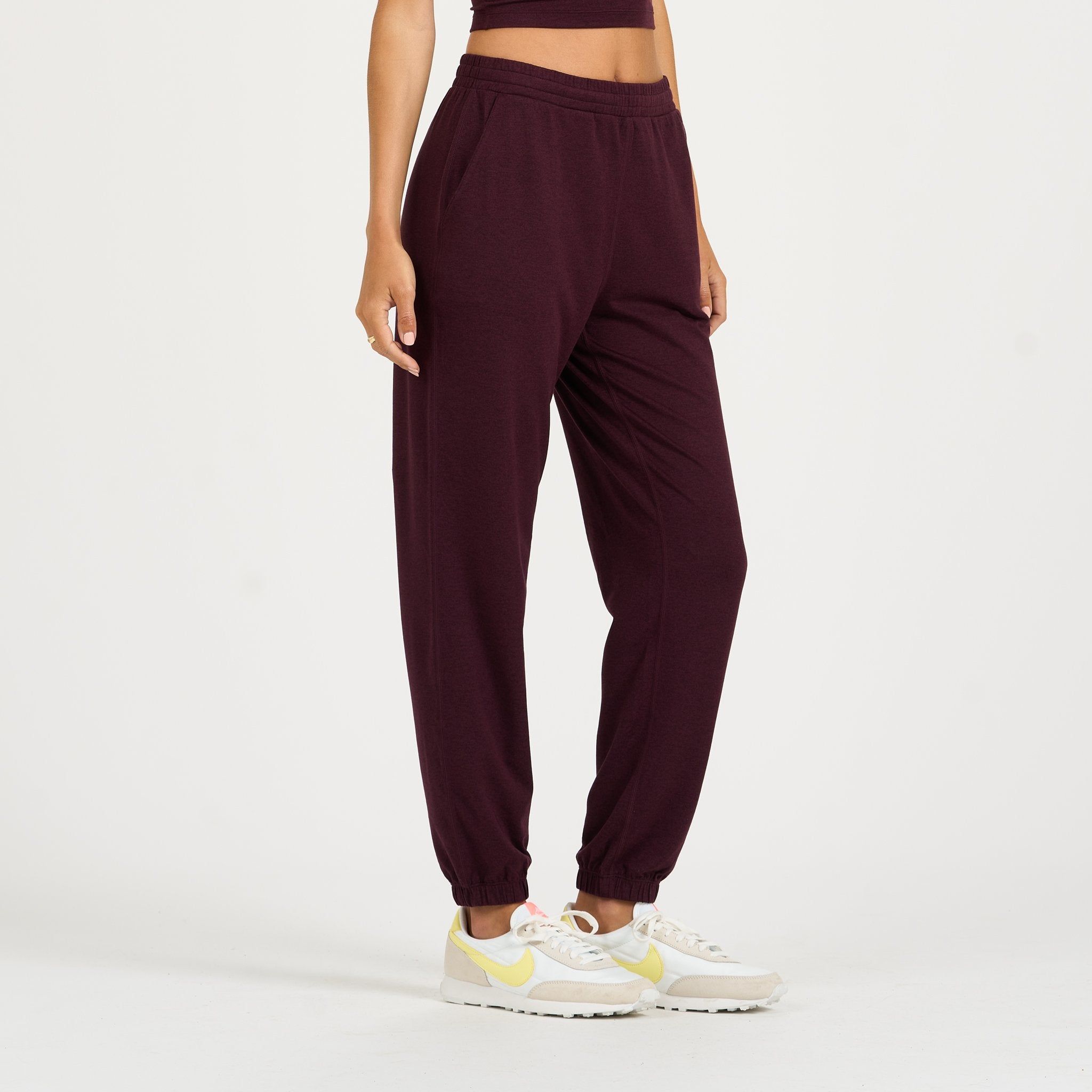 Boyfriend Jogger | Cerise Heather sold by Vuori product image thumbnail 2