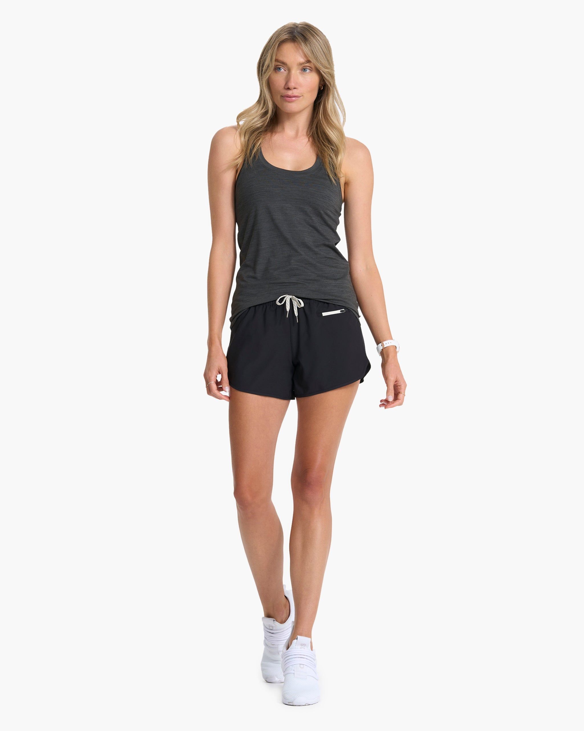 Lux Performance Tank | Charcoal Heather sold by Vuori product image thumbnail 3