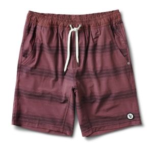 Kore Short | Fig Black Stripe sold by Vuori