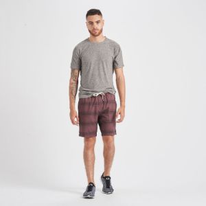 Kore Short | Fig Black Stripe sold by Vuori