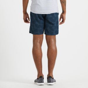 Banks Short | Indigo Multi Palm sold by Vuori