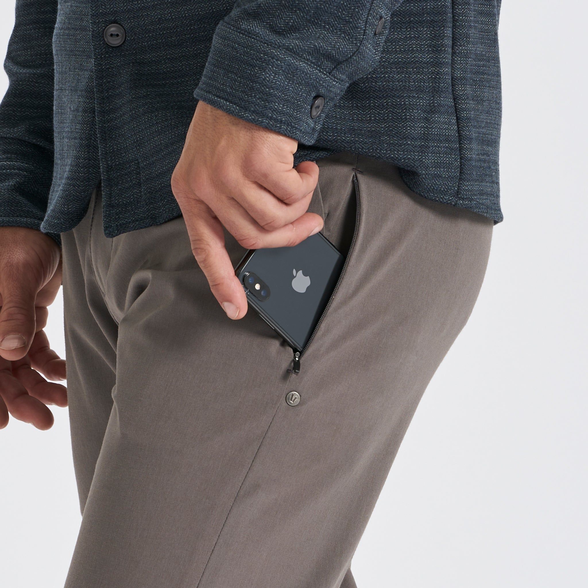 Aim Pant | Cocoa sold by Vuori product image thumbnail 5