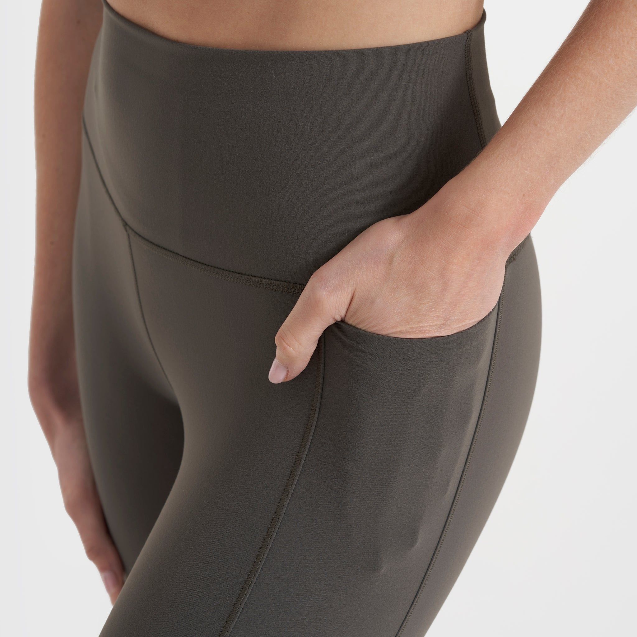 Studio Pocket Legging-Short | Oregano sold by Vuori product image thumbnail 7