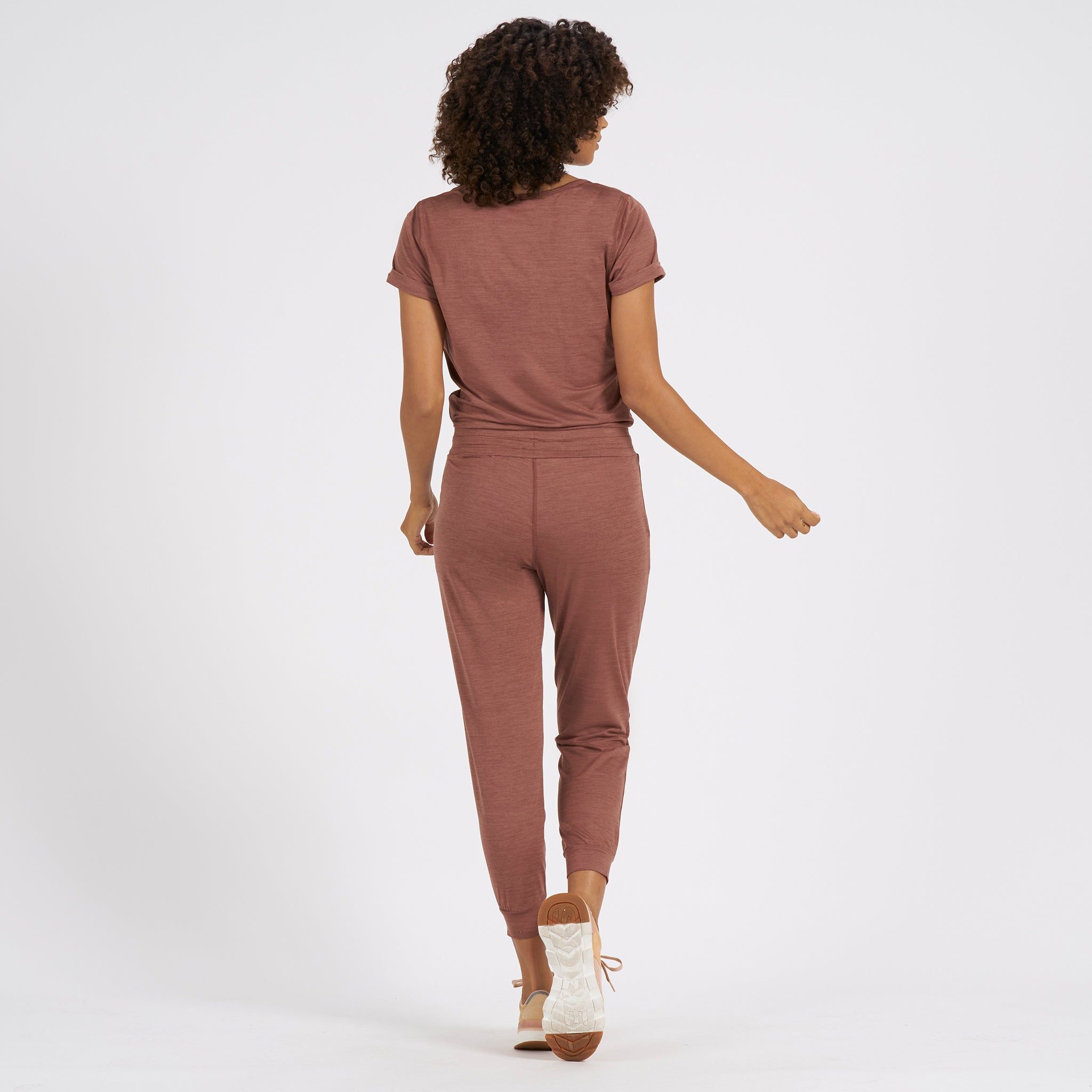 All Day Jumpsuit | Terracotta Heather sold by Vuori product image thumbnail 5