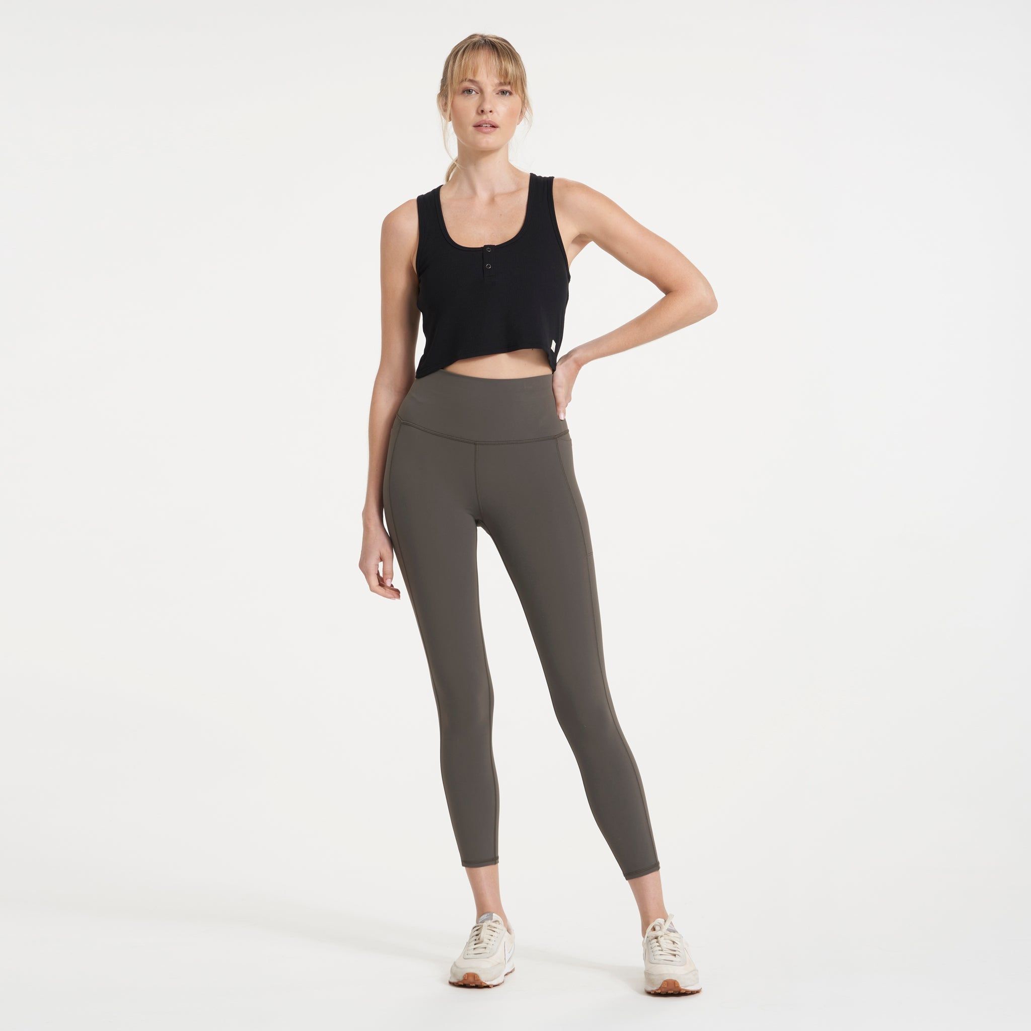 Studio Pocket Legging-Short | Oregano sold by Vuori product image thumbnail 5