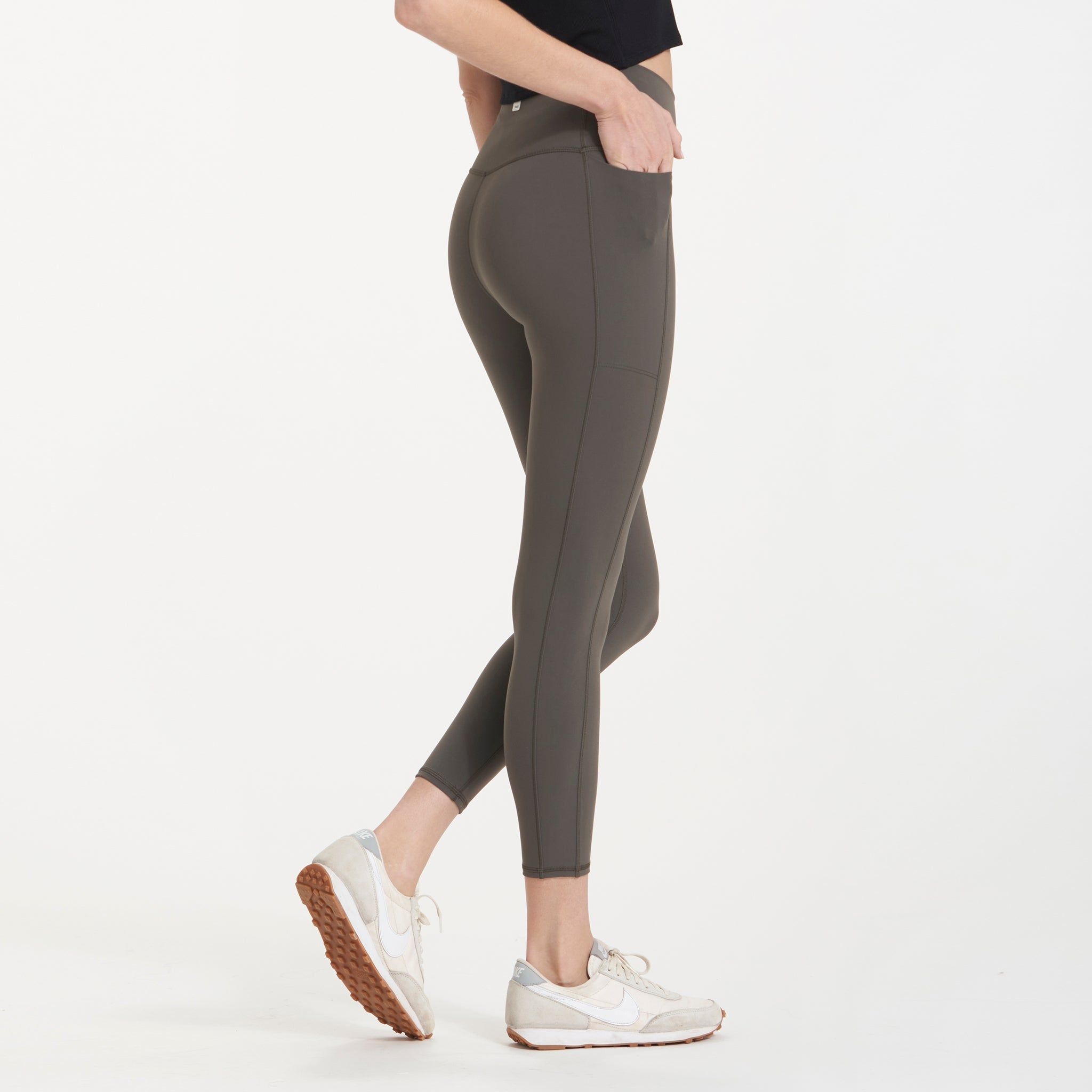 Studio Pocket Legging-Short | Oregano sold by Vuori product image thumbnail 3