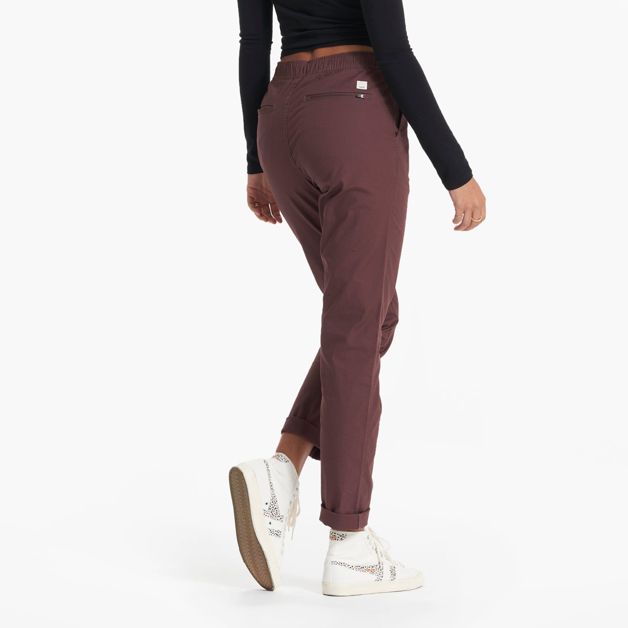 Womens Ripstop Pant - Long | Chestnut sold by Vuori product image thumbnail 4