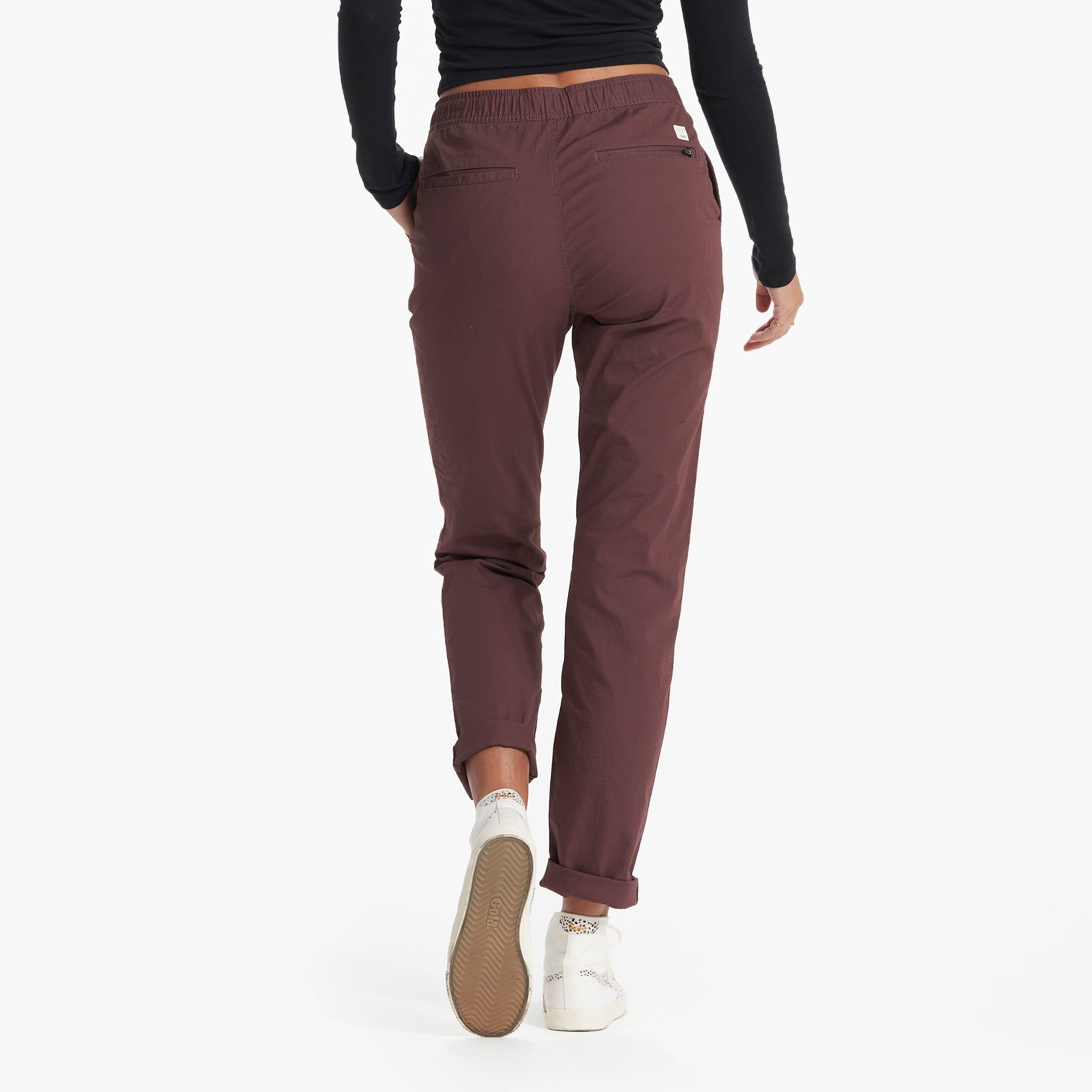 Womens Ripstop Pant - Long | Chestnut sold by Vuori product image thumbnail 5