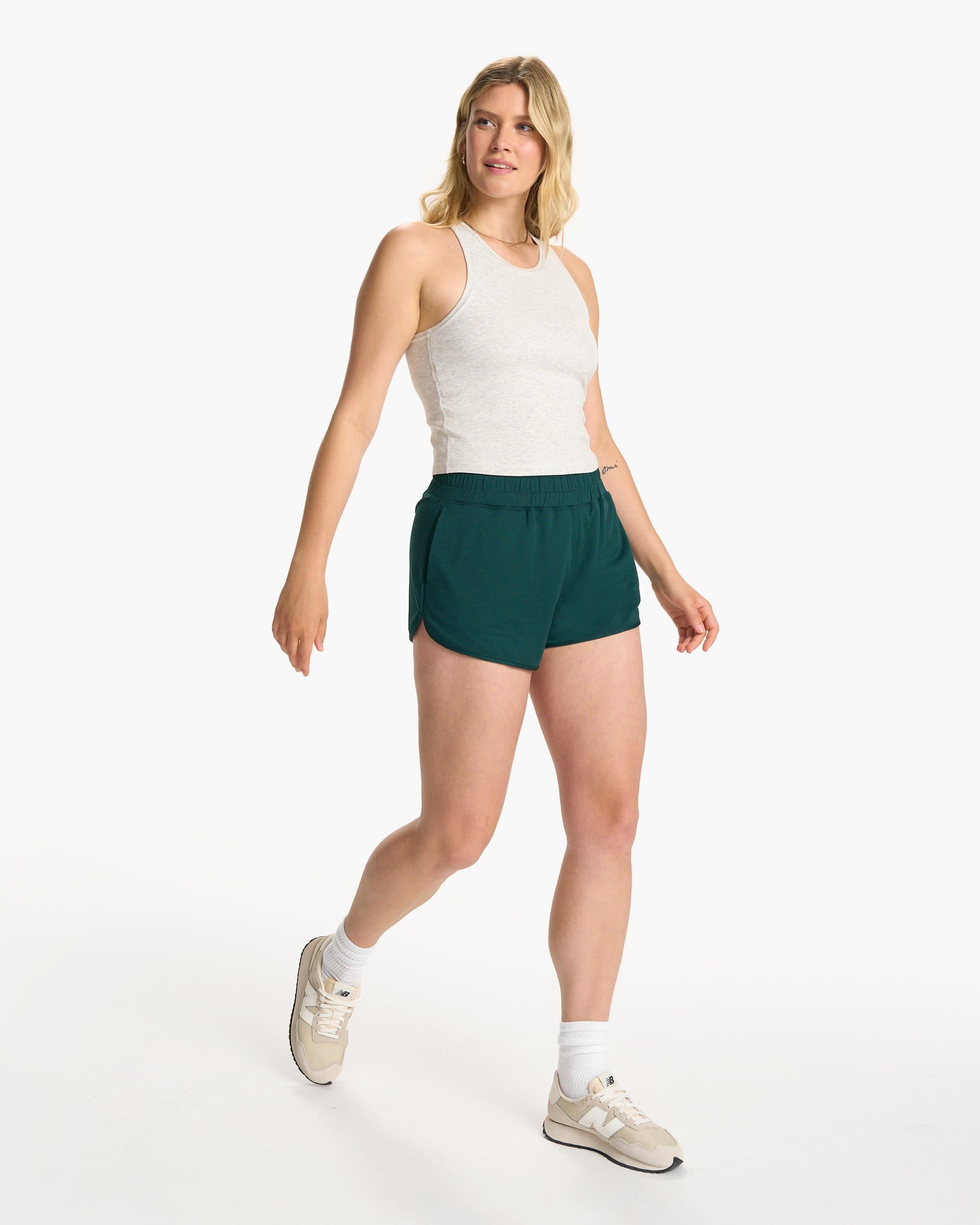 Micro Mesh Short | Grass sold by Vuori product image thumbnail 8