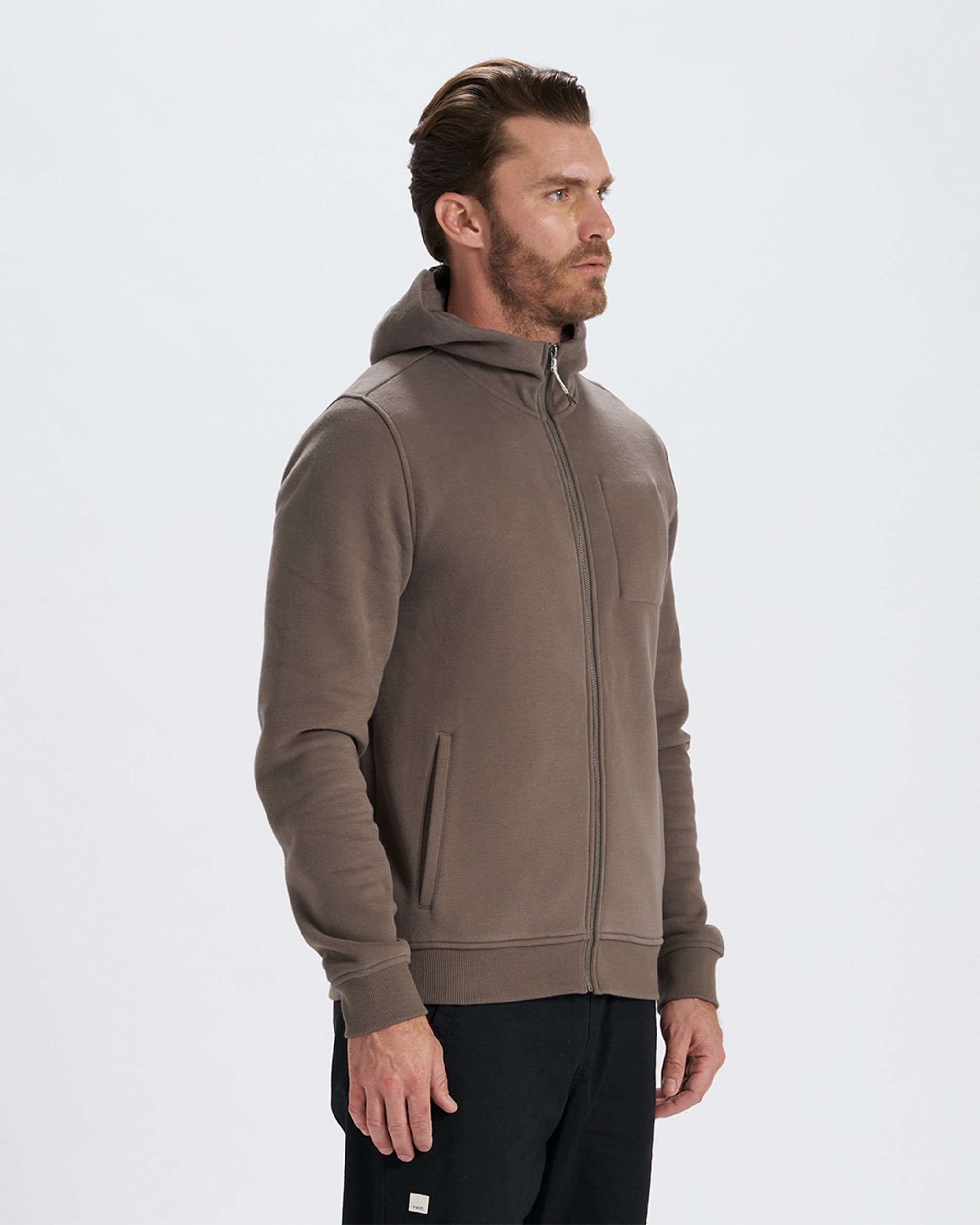 Seaside Hoodie | Cocoa sold by Vuori product image thumbnail 3