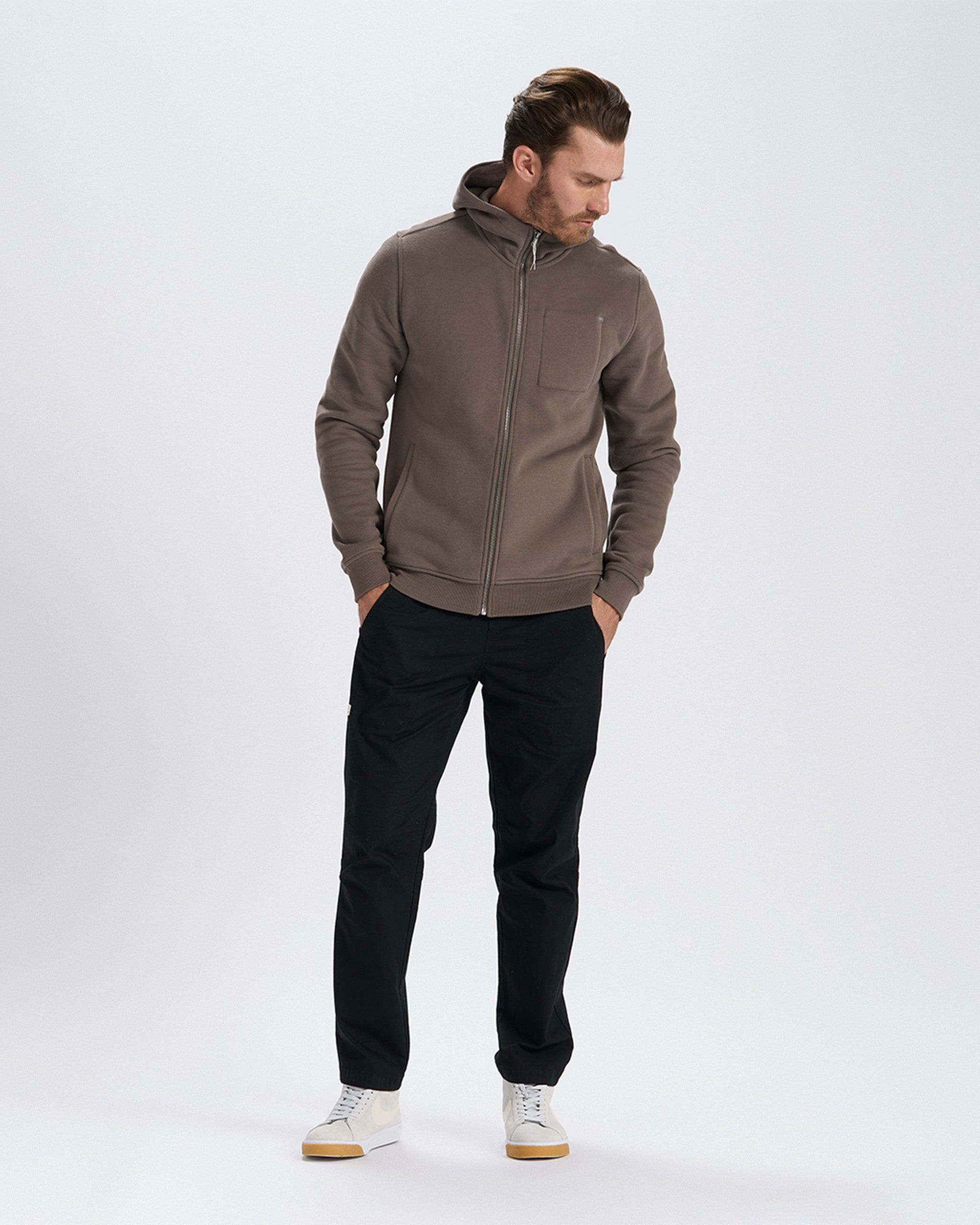 Seaside Hoodie | Cocoa sold by Vuori product image thumbnail 5