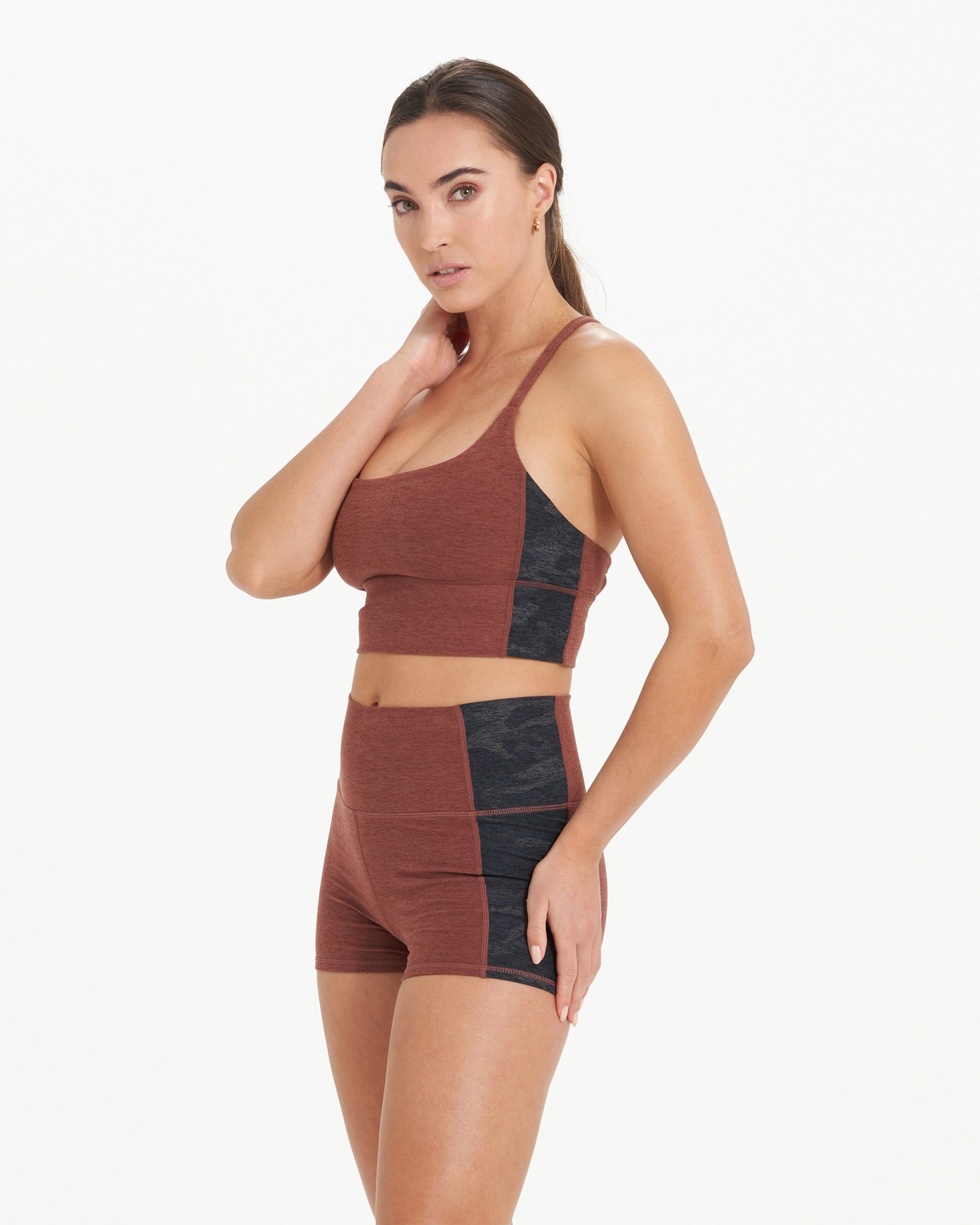 Aspire Elevation Bra | Cedar Heather sold by Vuori product image thumbnail 3