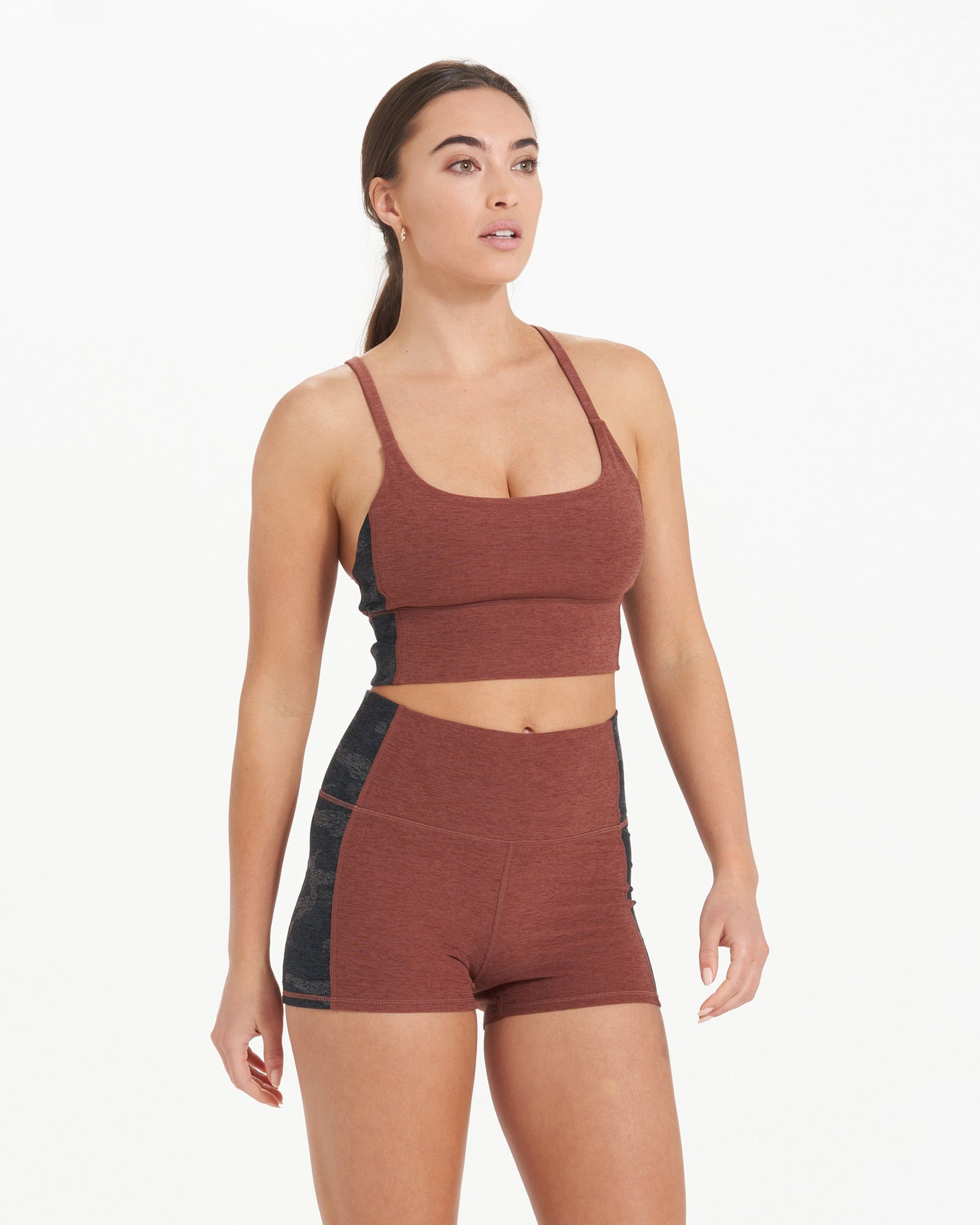 Aspire Elevation Bra | Cedar Heather sold by Vuori product image thumbnail 4