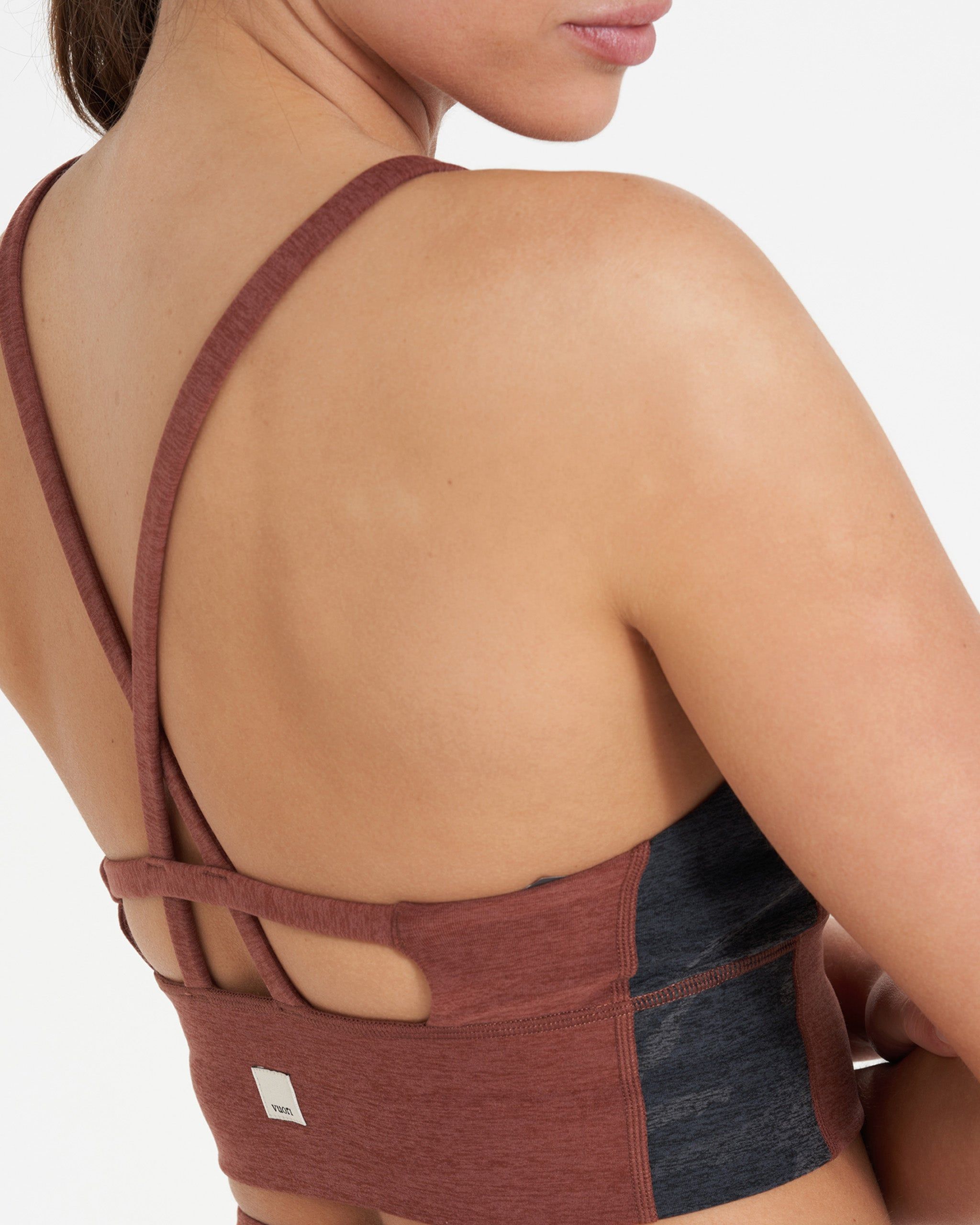 Aspire Elevation Bra | Cedar Heather sold by Vuori product image thumbnail 5