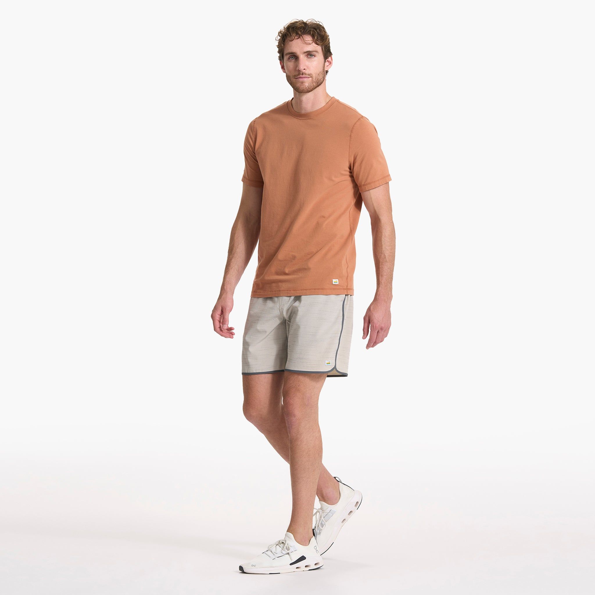Banks Short | Beachsand Slub Stripe sold by Vuori product image thumbnail 6