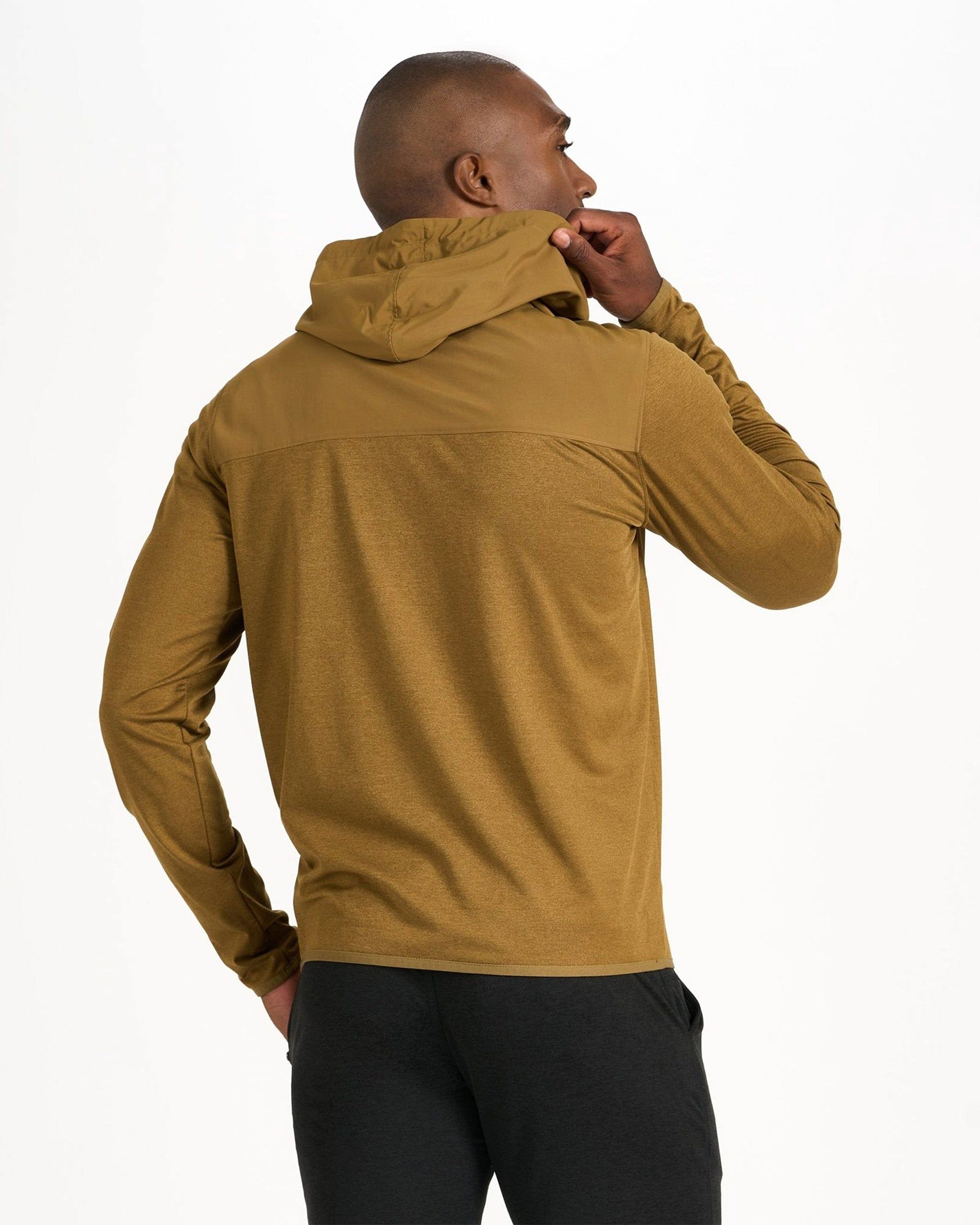 Sunday Element Jacket | Tobacco Heather sold by Vuori product image thumbnail 4