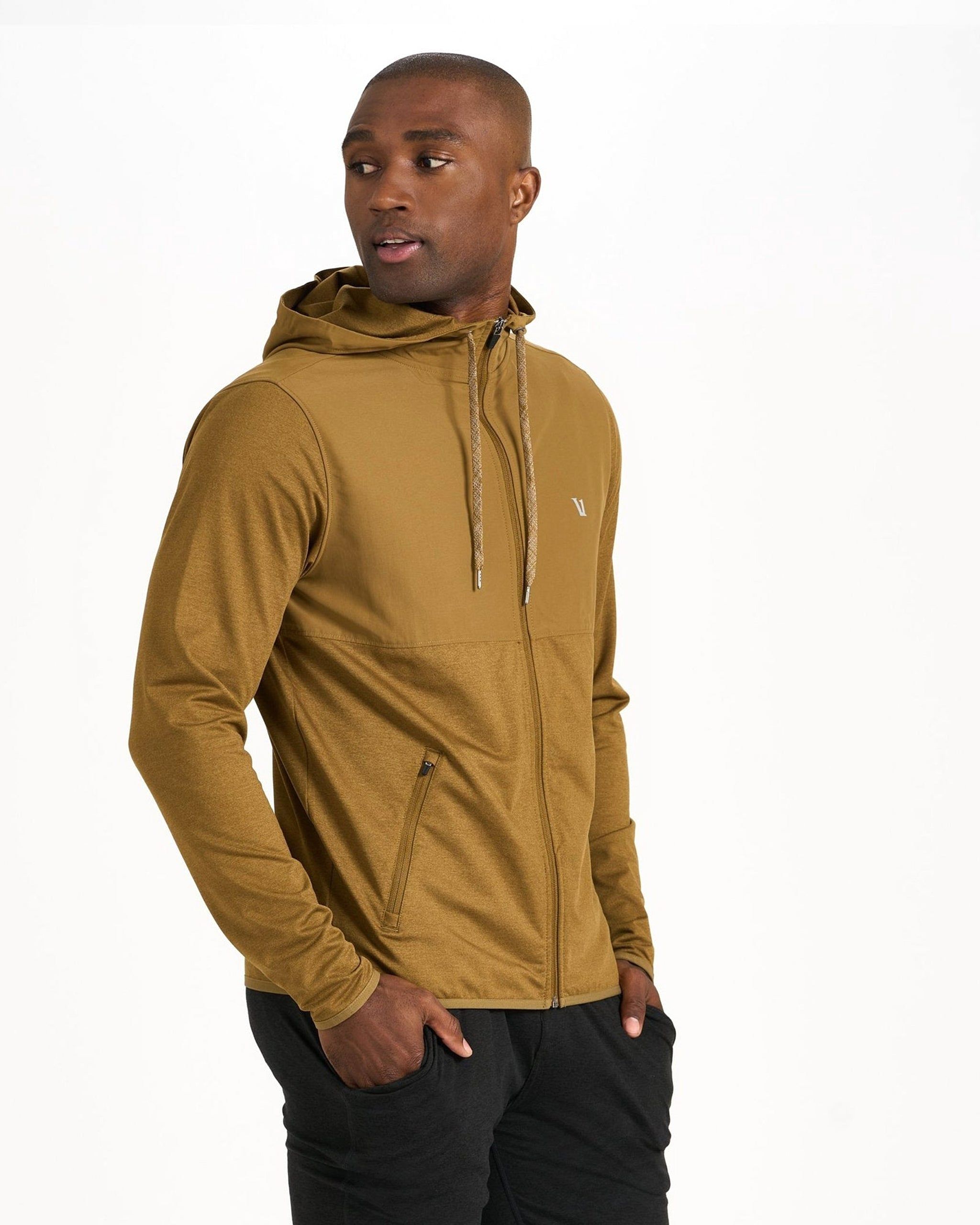 Sunday Element Jacket | Tobacco Heather sold by Vuori product image thumbnail 3