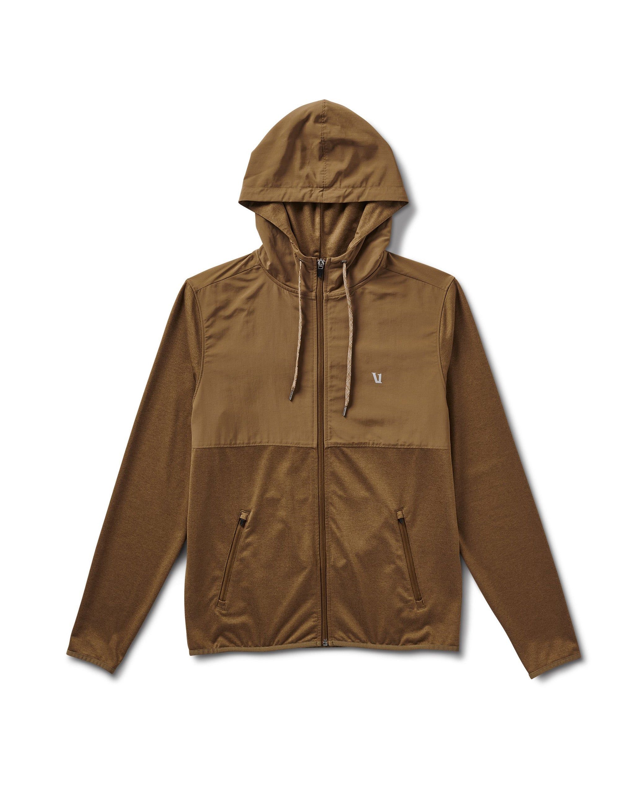 Sunday Element Jacket | Tobacco Heather sold by Vuori