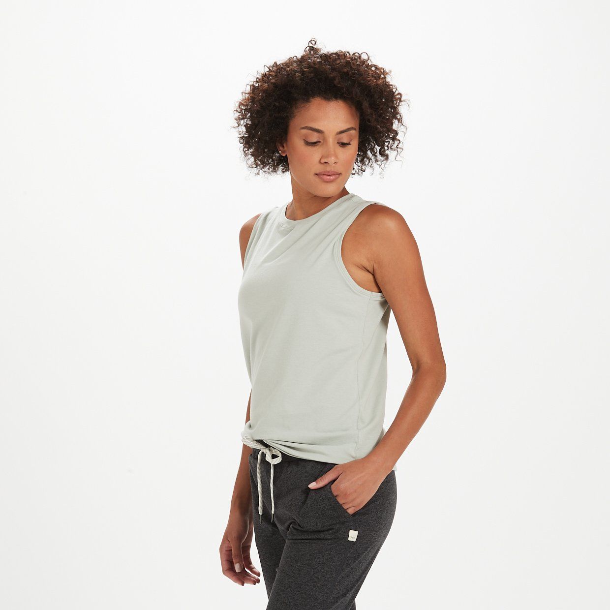 Coast Tank | Sage sold by Vuori product image thumbnail 2